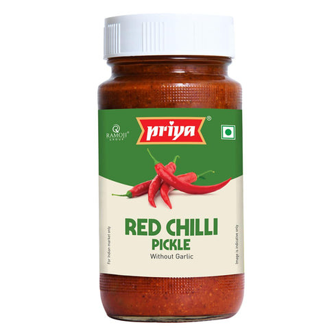Prakruthi Red Chili Pickle Without Garlic